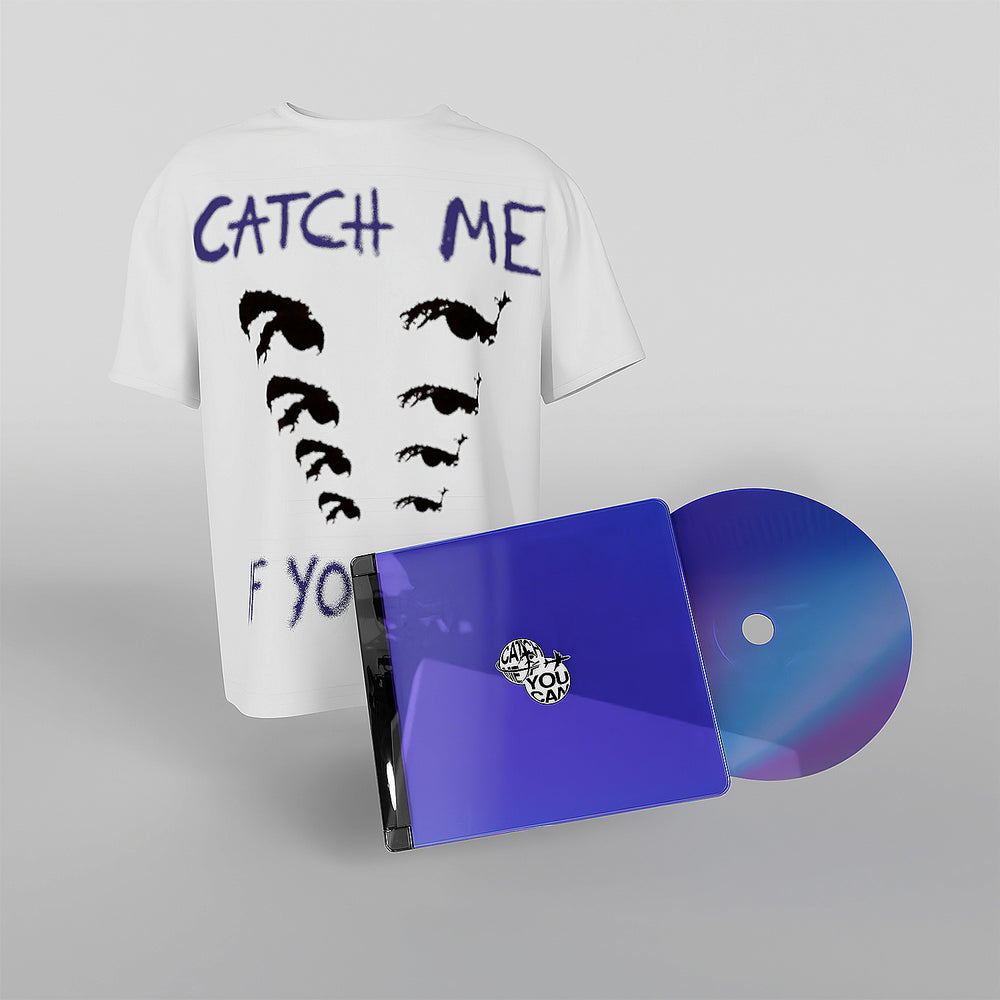 DARDAN - CATCH ME IF YOU CAN ALBUM - CD + SHIRT (WHITE)