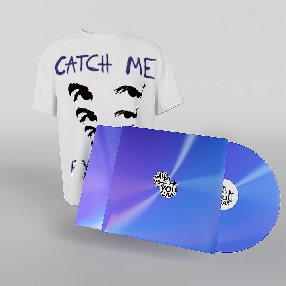 DARDAN - CATCH ME IF YOU CAN ALBUM - VINYL + SHIRT (WHITE)